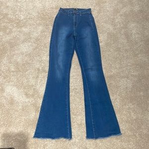 High Waist Flare Jeans